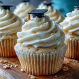 Graduation Cupcakes Fondant Caps