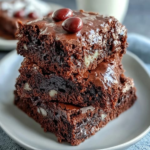 Gooey Cadbury Egg Brownies topped with a chocolate crumble for a festive, indulgent dessert.  